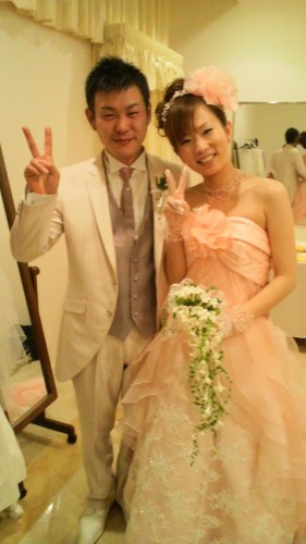 京都　ウエディングドレス　結婚式