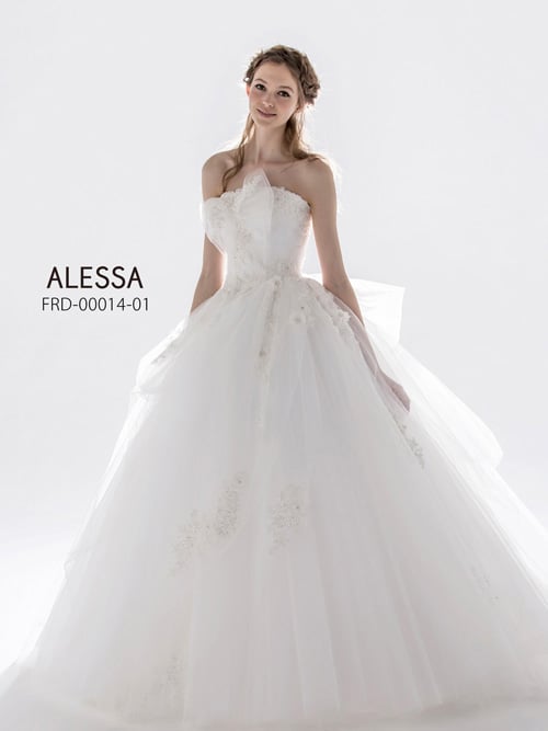 アレッサ【ALESSA】ウェディングドレス1404