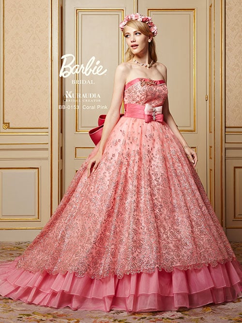 バービーブライダル【Barbie BRIDAL】カラードレス5442