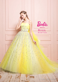 バービーブライダル【Barbie BRIDAL】カラードレス5566-01
