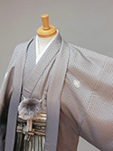 メンズ和装・紋付羽織袴_紋服151／袴140