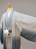 メンズ和装・紋付羽織袴_紋服152／袴127