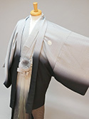 メンズ和装・紋付羽織袴_紋服153／袴180