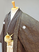 メンズ和装・紋付羽織袴_紋服S-25
