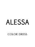 アレッサ【ALESSA】カラードレス レンタル